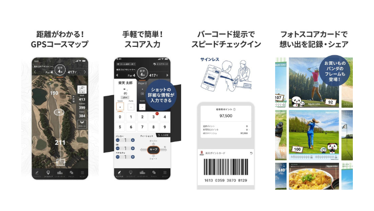 楽天ゴルフスコア